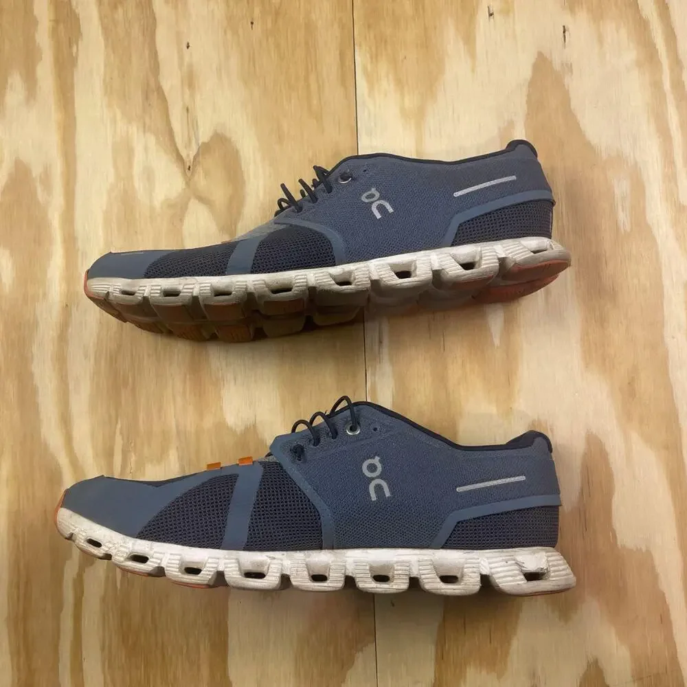 On Cloud 5 Push Men’s Running Shoes – Dust/Ink – Athletic – Size 12.5 - Picture 4 of 8